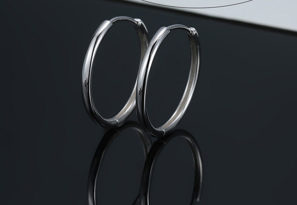 Ανδρικά σκουλαρίκια δαχτυλίδια καθαρό μοντέλο