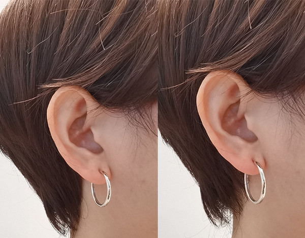 Ανδρικά σκουλαρίκια δαχτυλίδια καθαρό μοντέλο