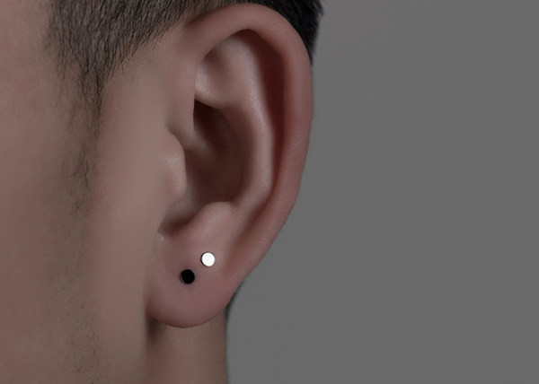 Muške naušnice 1 ili 2 komada u kompletu