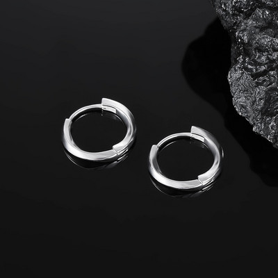 Kör alakú férfi fülbevaló pár