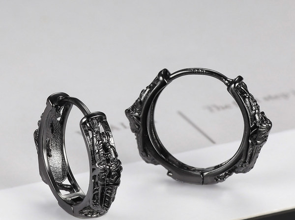 Alkalmi férfi fülbevaló gyűrűk új modell