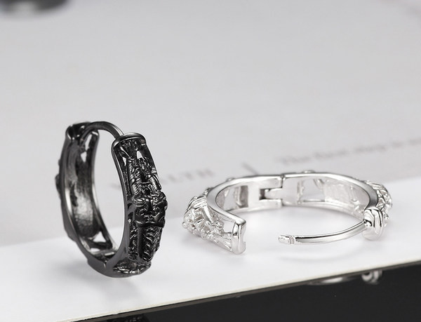 Alkalmi férfi fülbevaló gyűrűk új modell