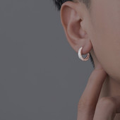 Ανδρικό κρίκο σκουλαρίκι casual