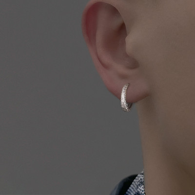 Ανδρικό κρίκο σκουλαρίκι casual