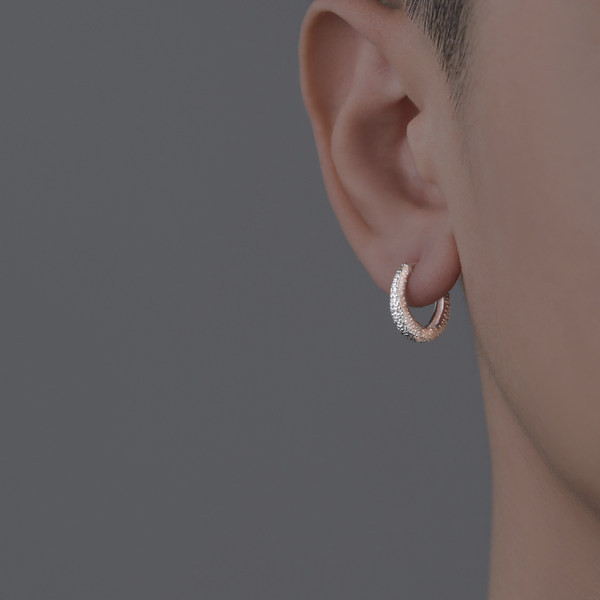 Ανδρικό κρίκο σκουλαρίκι casual