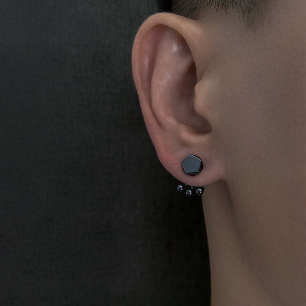 Jauna modeļa vīriešu auskari divās krāsās