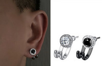 Jauna modeļa vīriešu auskari ar dekoratīviem akmeņiem