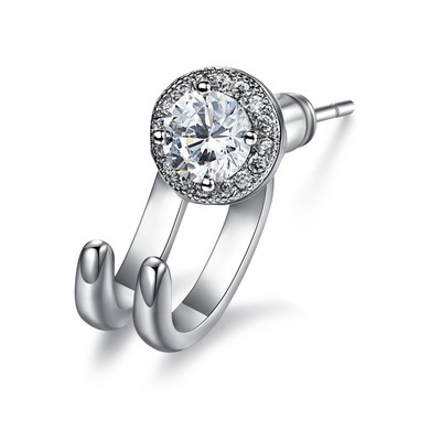 Jauna modeļa vīriešu auskari ar dekoratīviem akmeņiem