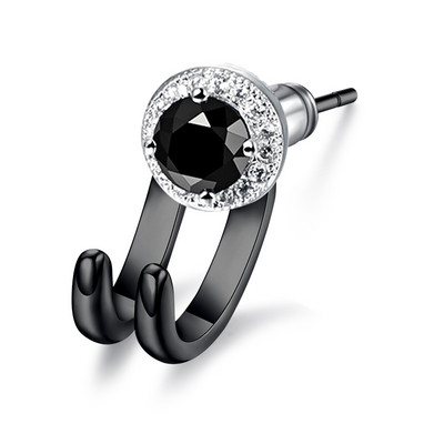 Jauna modeļa vīriešu auskari ar dekoratīviem akmeņiem