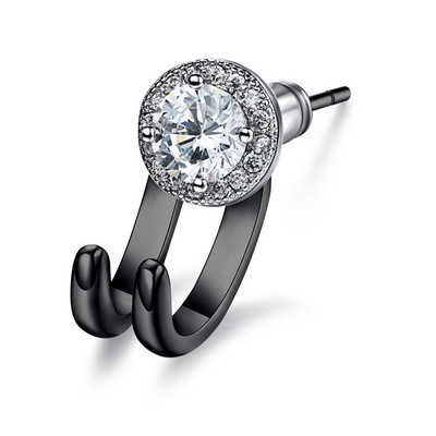 Jauna modeļa vīriešu auskari ar dekoratīviem akmeņiem