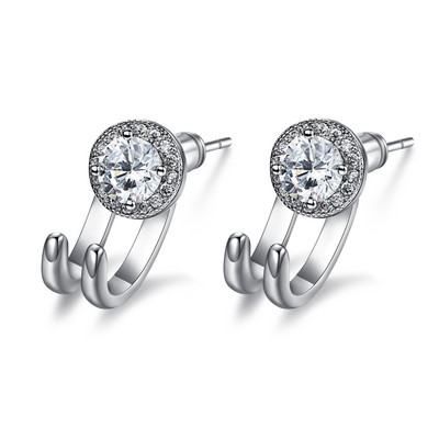 Jauna modeļa vīriešu auskari ar dekoratīviem akmeņiem