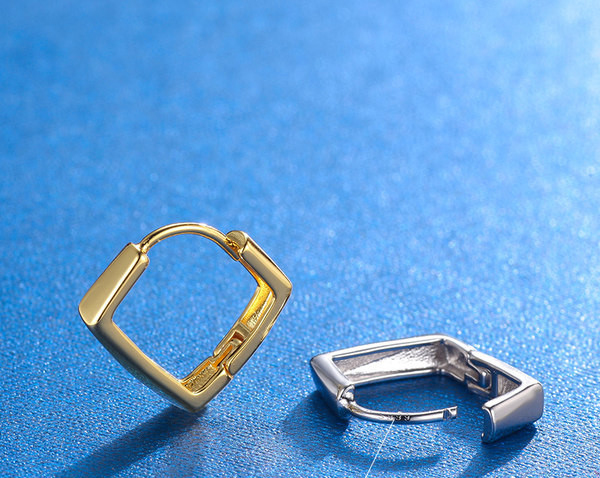 Jauna modeļa vīriešu auskari gredzeni trīs krāsās