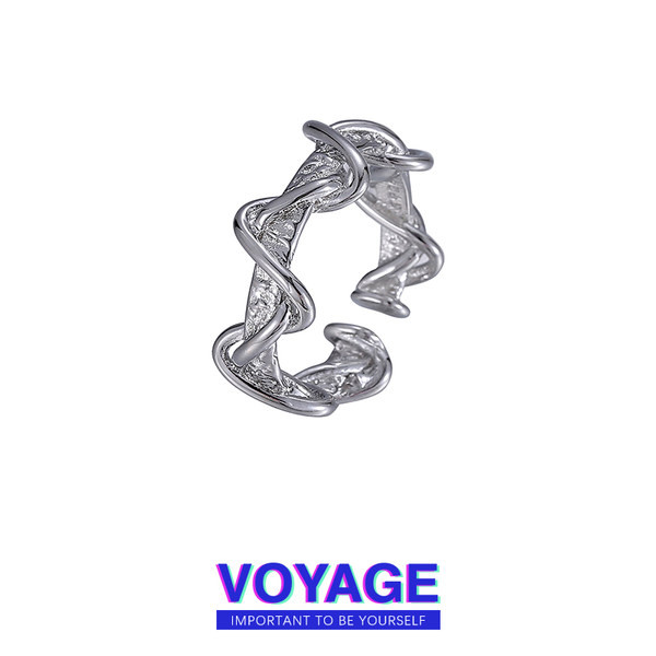 Regulējams titāna tērauda vīriešu gredzens