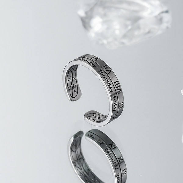 Ανδρικό καθημερινό μοντέλο δαχτυλιδιών