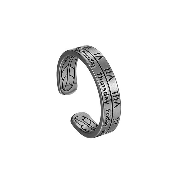 Ανδρικό καθημερινό μοντέλο δαχτυλιδιών