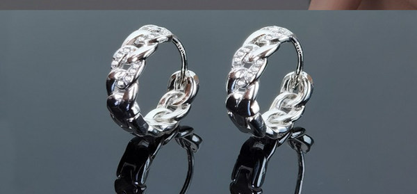 Ανδρικά σκουλαρίκια με πέτρες