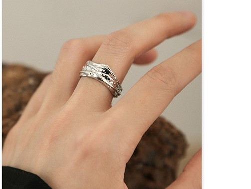 Ρυθμιζόμενο δαχτυλίδι για άνδρες