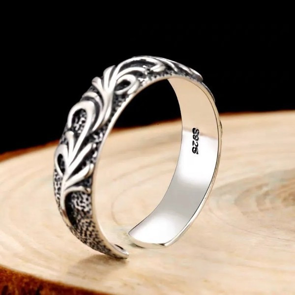 Moodne meeste sõrmus – reguleeritav