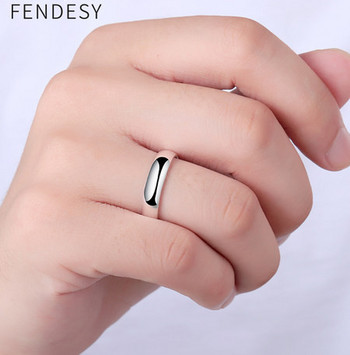 Ρυθμιζόμενο δαχτυλίδι σε ασημί χρώμα για άνδρες