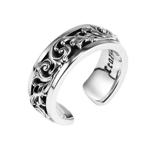 Ανδρικό ρυθμιζόμενο δαχτυλίδι από ατσάλι τιτανίου