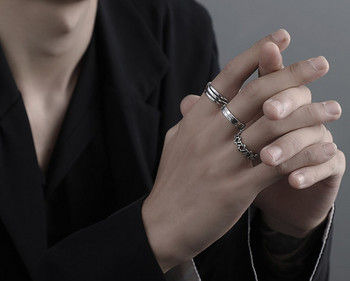 Ρυθμιζόμενο δαχτυλίδι πολλά μοντέλα για άνδρες