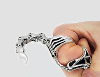 Sidabrinis vyriškas žiedas – skorpionas