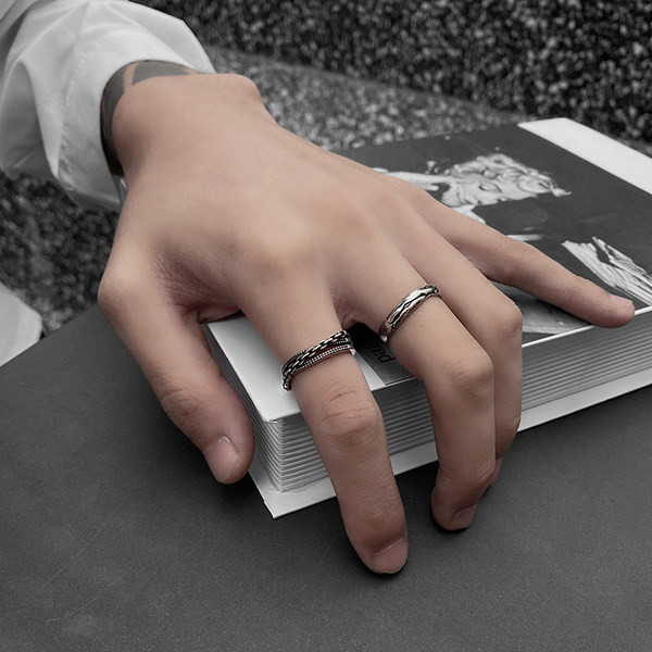 Vīriešu regulējams gredzens - vairāki modeļi