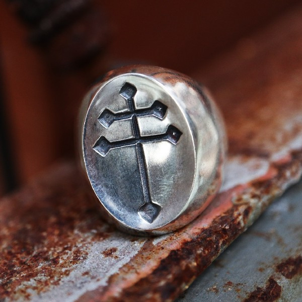 Állítható férfi gyűrű ezüst színben