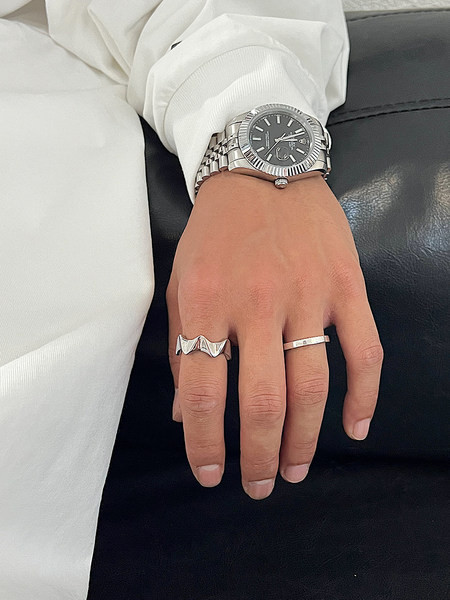 Csillag alakú férfi gyűrű