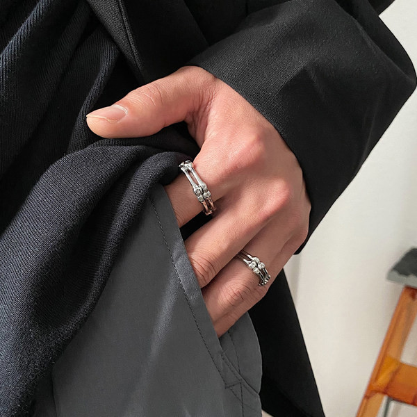 Δαχτυλίδι από ατσάλι τιτανίου