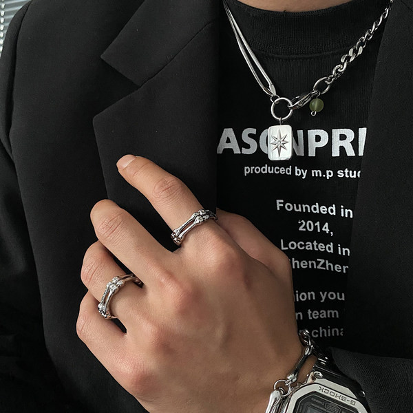 Δαχτυλίδι από ατσάλι τιτανίου