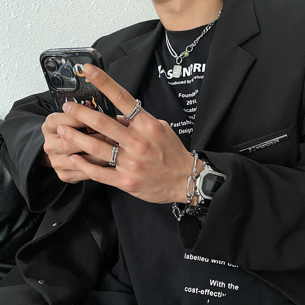 Δαχτυλίδι από ατσάλι τιτανίου