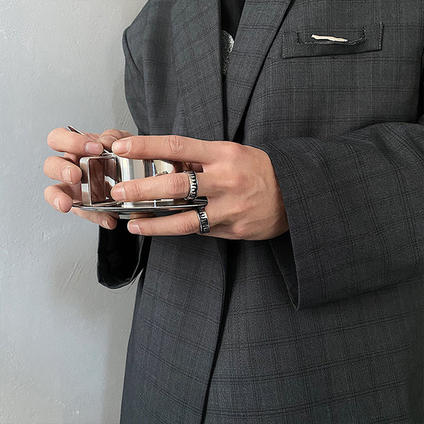 Ανδρικό δαχτυλίδι από ατσάλι