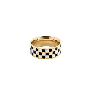 Δαχτυλίδι σκακιού σε χρυσό χρώμα