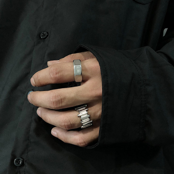 Átlátszó acél gyűrű - gyűrű típusú