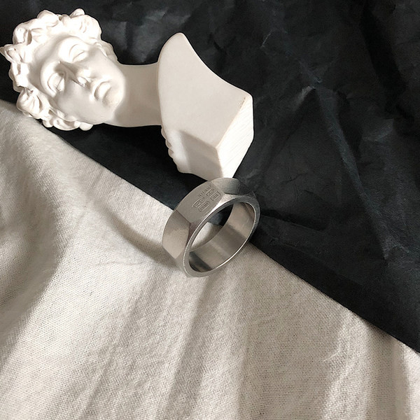 Átlátszó acél gyűrű - gyűrű típusú