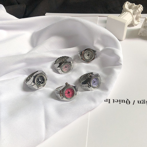 Vīriešu retro gredzenu pulkstenis