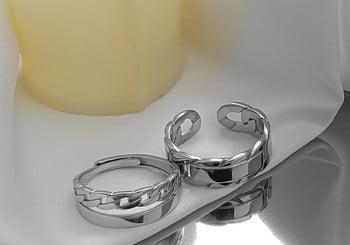 Ανδρικό δαχτυλίδι από ατσάλι καθημερινό μοντέλο