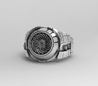 Ανδρικό δαχτυλίδι από ατσάλι