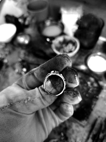 Ανδρικό δαχτυλίδι από ατσάλι