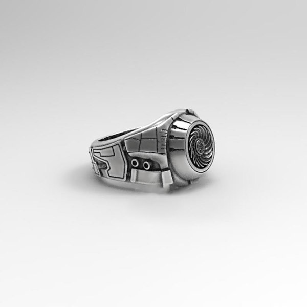 Ανδρικό δαχτυλίδι από ατσάλι