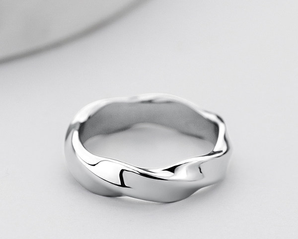 Vīriešu vintage tērauda gredzens