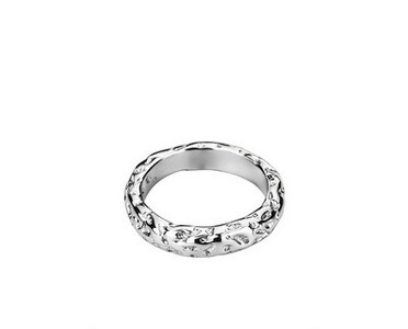 Titāna tērauda vīriešu gredzens