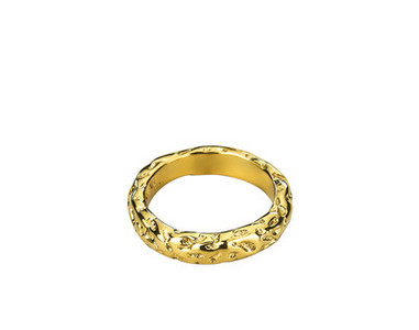 Titāna tērauda vīriešu gredzens