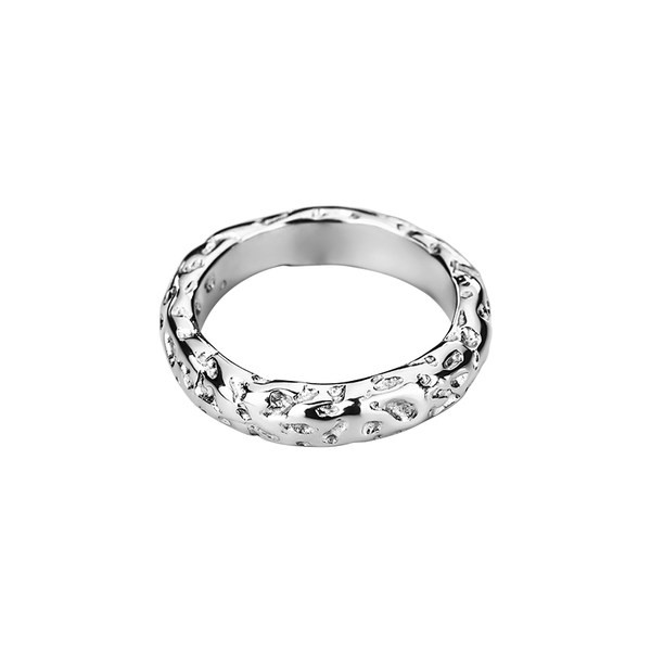 Titāna tērauda vīriešu gredzens