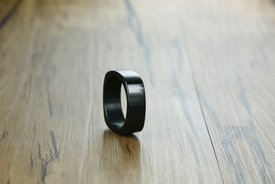 Titāna tērauda kvadrātveida vīriešu gredzens