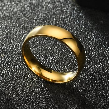 Ανδρικό δαχτυλίδι καθαρό μοντέλο από ατσάλι τιτανίου