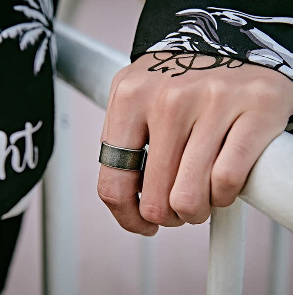 Muški prsten čisti model