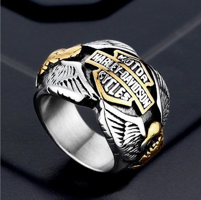 Vīriešu gredzens ar uzrakstu