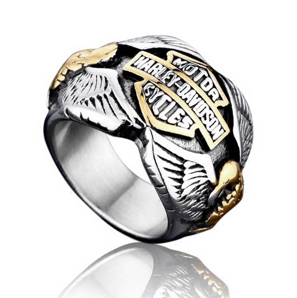 Vīriešu gredzens ar uzrakstu